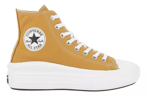 Tenis Converse All Star Plataforma Cano Alto