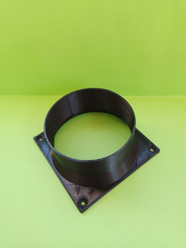 Imagen 4 de 4 de Tobera Adaptador Cooler Pvc 4 Pulgadas Cultivo Indoor