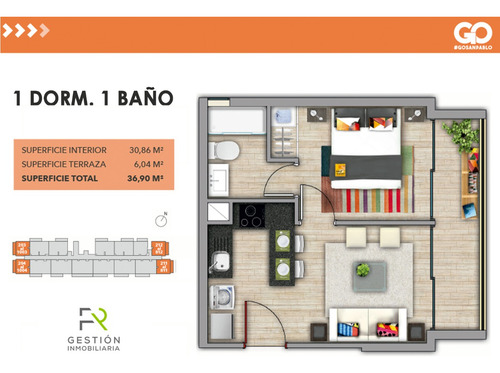 Go San Pablo 1d + 1b - Incluye Bodega - Arrienda Con Promesa