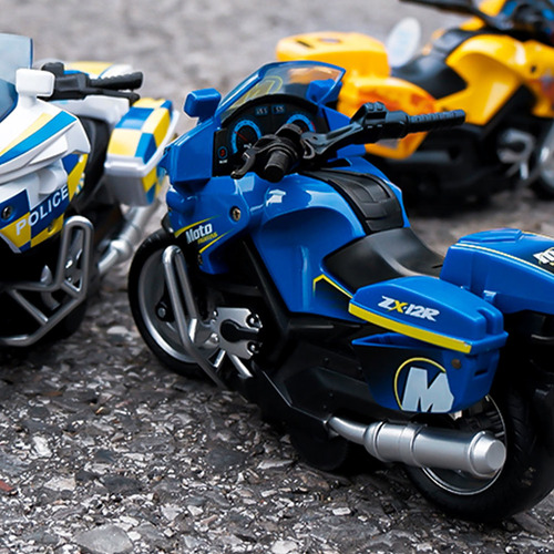 Mini Motor De Juguete Con Tracción Retráctil Para Motociclet