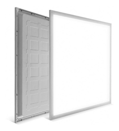 Plafon Panel Led Slim Backlit 60*60cm 48w Luz Neutra Y Fria