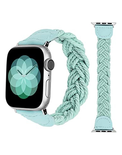 Minyee Compatible Con Apple Watch Band Braided 38mm 4q6vq
