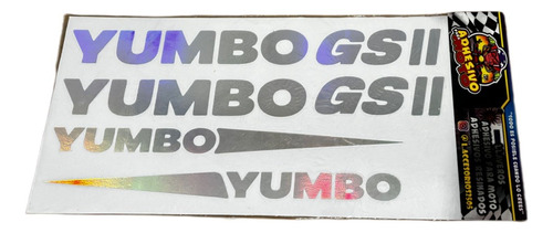 Adesivo Estética Yumbo Gsii Holografico Tamaño Original