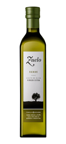 Aceite De Oliva Extra Virgen Suave Zuelo 500ml