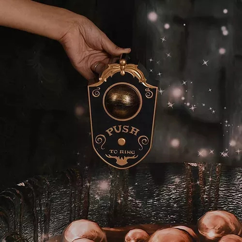 Olho De Halloween, Campainha Luminosa Com Terror