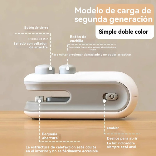Carimbadora Xinyibo Fkj-001 - Máquina Seladora Azul