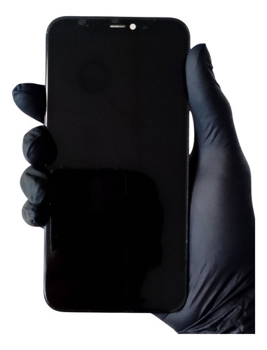 Pantalla Display Compatible Iphone 11 Qr En Flexor Negro