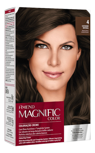 Amend Magnific Color 4 Castanho Natural - Coloração 200g