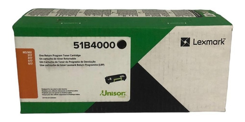 Toner Lexmark 51b4000 Original Nuevo Facturado