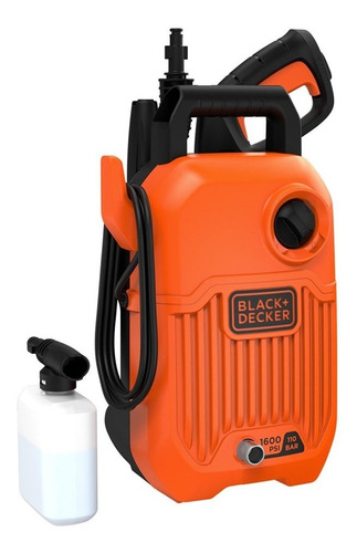 Hidrolavadora 1300 W Black & Decker- Naranja- Prestigio