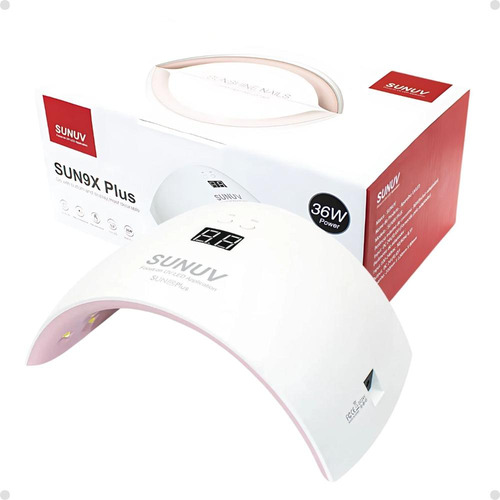 Sunuv Sun9x Plus Cabine Secagem Unhas 18 Leds Bivolt
