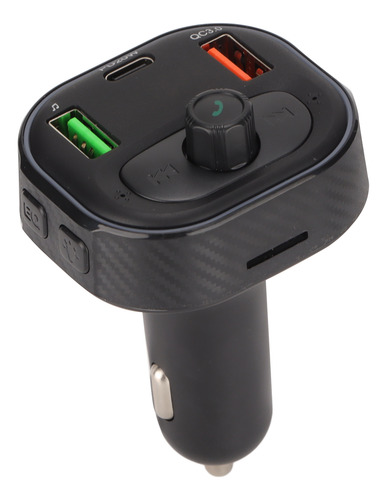 Transmisor De Radio Fm Inalámbrico Estilo Fibra De Carbono