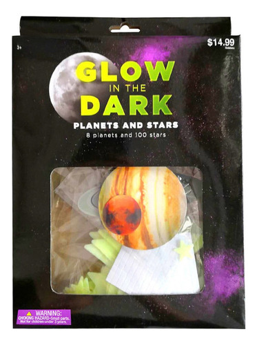 Resplandor Luminoso De Los Planetas Pegatinas De Pared De