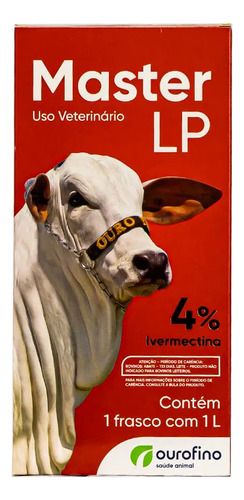 Master Lp Ivermectina De 4% 1000ml - Ourofino