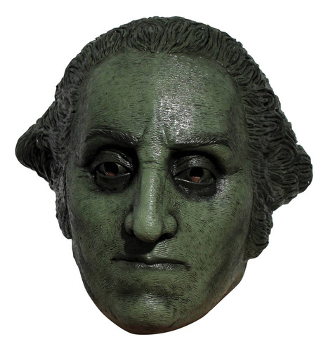 Mascara Ex Presidente Estados Unidos George Washington Color Verde