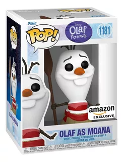 Funko Disney Olaf Como Ariel 1117 Moan 1181 Rapunzel 1180