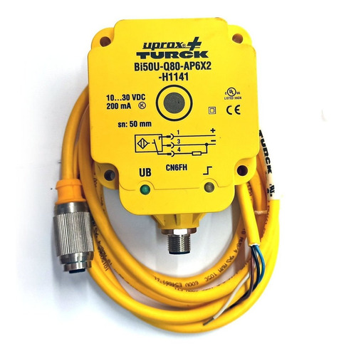 Sensor Indutivo Turck Com Cabo M12 Rkgv 4.4t - 2/s101