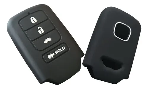 Car Funda Silicon Honda Civic 4 Botones Envió Gratis