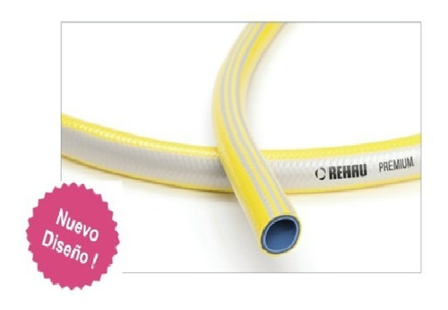Imagen 4 de 7 de Manguera Riego Rehau Raubiflex 1/2 X 25mts + Set Pistola 8p