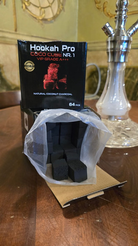 Narguile Carbón De Coco 100% Natural 1kg Envíos