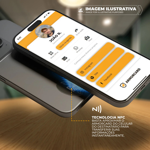 Cartão De Visita Digital - Armorcard Dot - Gshield