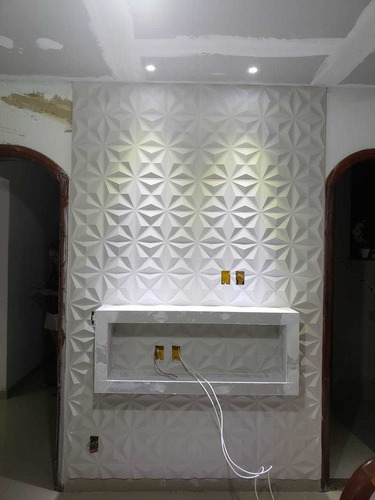 Imagem 4 de 5 de Placa De Gesso 3d