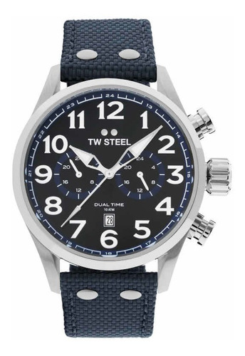 Reloj Tw Steel Tws-vs37 Cuarzo Dual Time Nuevo Y Original.