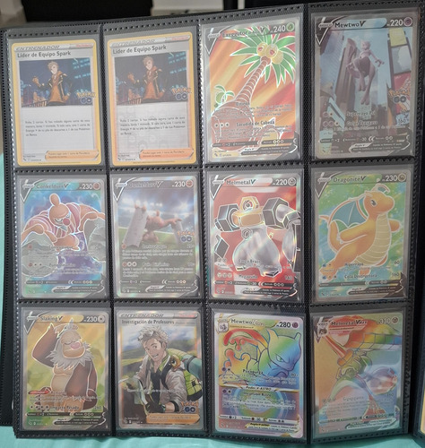 Cartas Pokémon Master Set Pokémon Go Completo Con Extras Máster Set Pokémon Go Español Español (Usado)