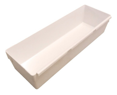 Imagen 4 de 6 de Organizador De Cajones Encastrable X 4 Unidades Blanco Ms