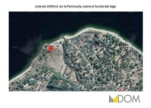 Imagen 3 de 4 de Lote De 1900m2 En La Península De Meliquina, Sobre La Costa Del Lago