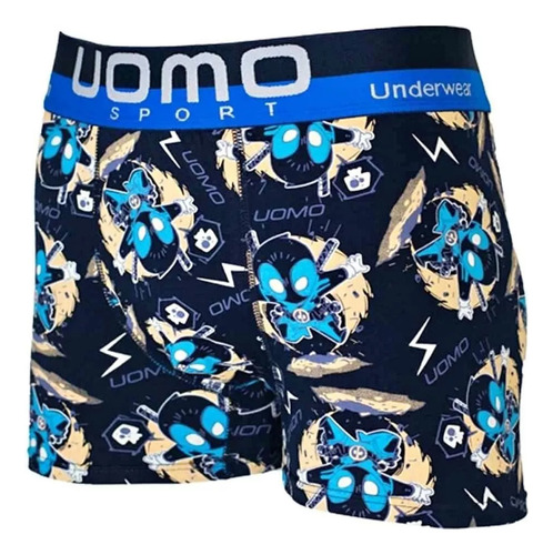 Bóxer Uomo Hombre Algodón - Pack 12 Unidades