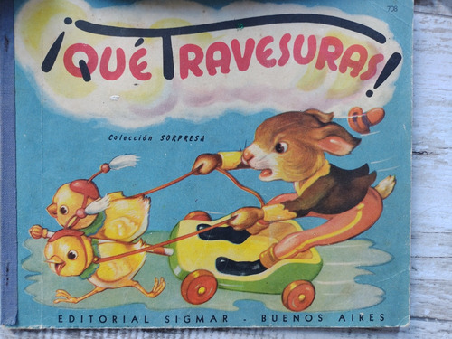 Libros Antiguos Infantiles Colección Sorpresa Ed Sigmar 1950 (Usado)