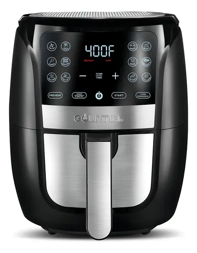 Freidora De Aire Digital Gourmia GAF698 5.7L Sin Aceite Negra