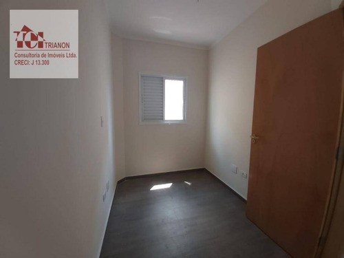 Imagem 6 de 12 de Cobertura Com 90 M² - Sem Condomínio - 2 Dormitórios (1 Suíte), 1 Vaga - À Venda Por R$ 310.000 - Vila Pires - Santo André/sp - Co0946