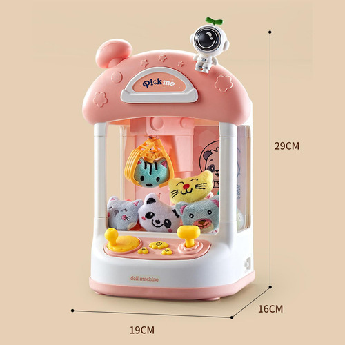 Cocina de juguete Genérica Generic Peppa Pig color pink 10 dolls
