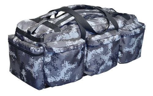 Bolso - Mochila - Estilo Tropero - Camo Pixelado - 130 Lts