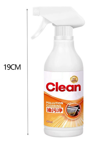 D 500ml Home Range Hood Cleaner Multiuso Po De Óleo De Cozin