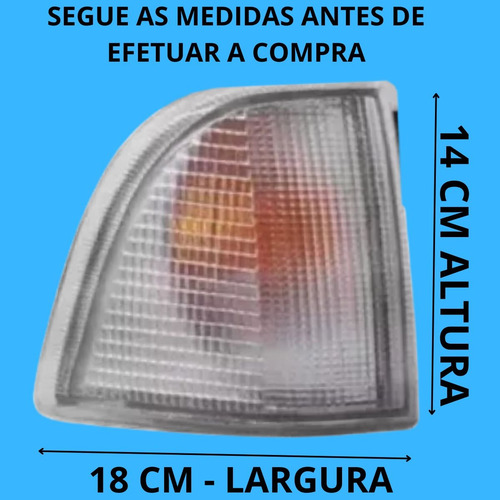 Par Lanterna Dianteira Seta Sapão F11000 F12000 F13000