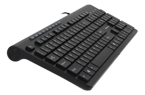Teclado Alambrico En Español K842m Meetion Color del teclado Negro