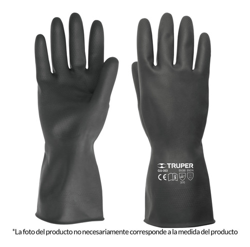 Guantes De Látex Para Pintor, Varias Tallas, Truper