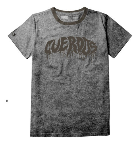 Remera Cuerdos Skelter Gris Reflex- All Motors Online-