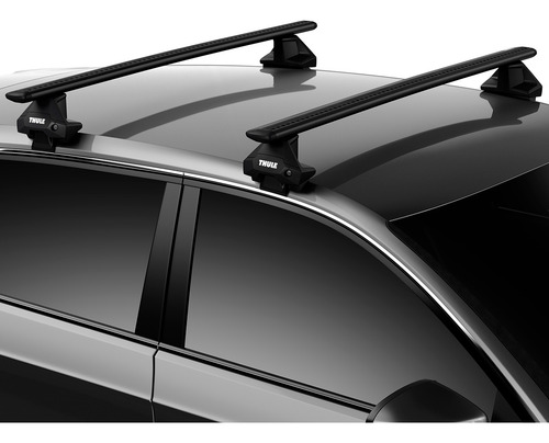 Rack Teto Thule Wingbar Evo Black Frontier 17 A 22 Sem Longa