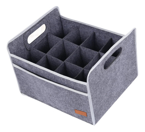 Caja De Almacenamiento For 12 Botellas, Portabotellas De