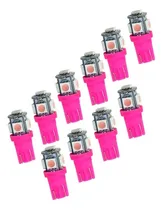 Comprar Luz Led Rosada Para Auto Moto T10 X10 Tablero Matricula 
