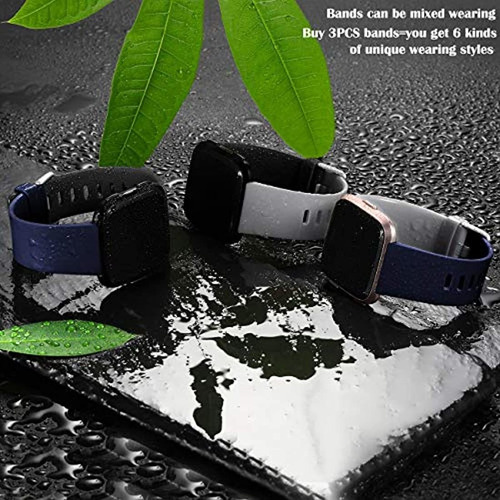 Imagen 4 de 7 de Wepro Bandas Compatibles Con Fitbit Versa/fitbit Versa 2/fit