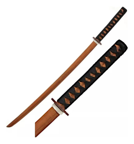 Katana Bokken De Madera Espada Ninja Samurai Práctica 100cm 