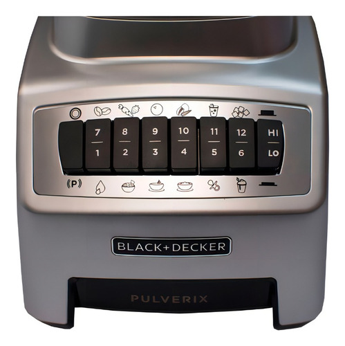 Licuadora Black+decker Plata Bl1140ms-cl Color Gris