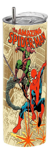 Termo Skinny Café 20 Oz - Spider Man Hombre Araña #12