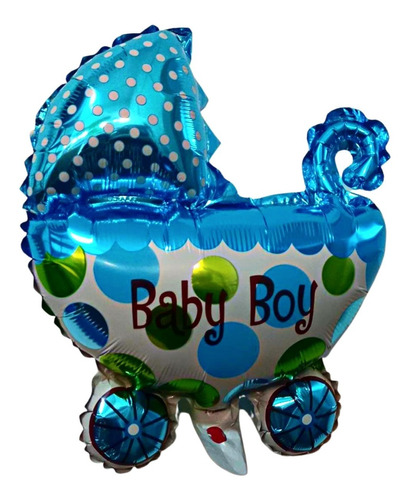  Globo Baby Shower Cochecito 35cm