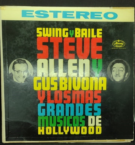 Swing Y Baile Steve Allen Y Gus Bivona  Lp La Cueva Musical